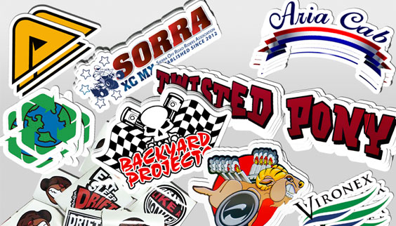 Die Cut Stickers 2